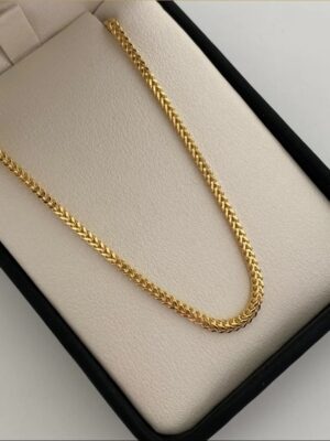 Cadena It franco Oro amarillo 18k +1/8.6gr/ 2.2mm 60cm