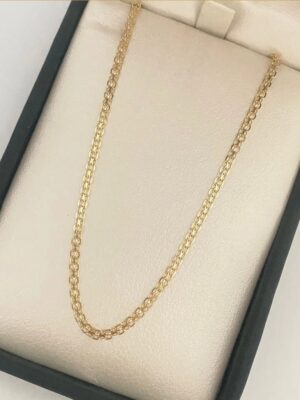 Cadena It china Oro amarillo 18k +1/3.8gr/ 2.1mm 60cm