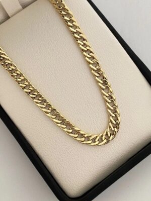 Cadena It cubana especial oro amarillo 18k +1/ 11.8gr/ 5.4mm 60cm