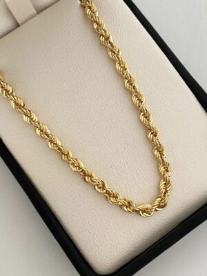 Cadena It Lazo oro amarillo 18k +1/10.9/ 4.1mm 60cm
