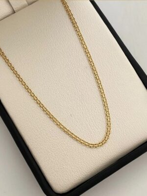 Cadena It china oro amarillo 18k 5.65gr/ 2mm/ 60cm