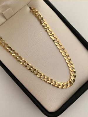 Cadena It cubana oro amarillo 18 7.75gr/ 3.81mm/ 60cm