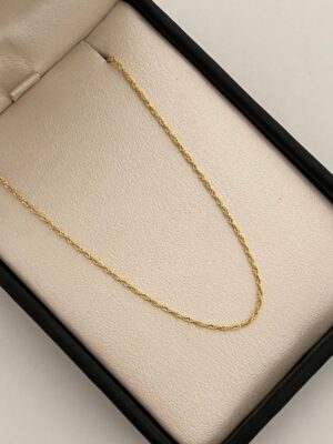 Cadena It mini lazo oro amarillo 18k +1/1.15gr/ 1.23mm/ 60cm