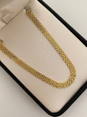 Cadena It china oro amarillo 18k 7.2gr/ 4.79mm 60cm