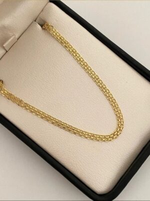 Cadena It china oro amarillo 18k 5.45gr/ 3.55mm 60cm